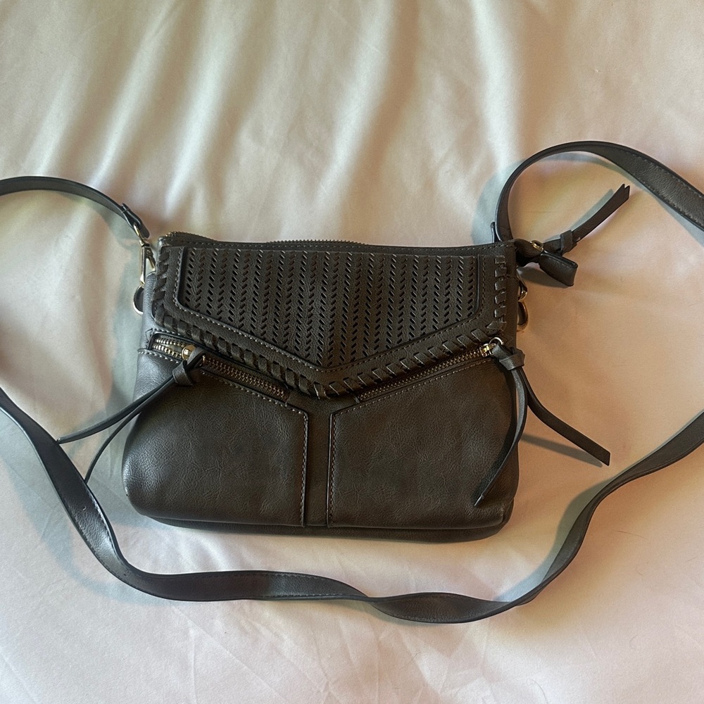 Stylish gray Crossbody Bag